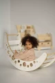 drewniane bujaki montessori