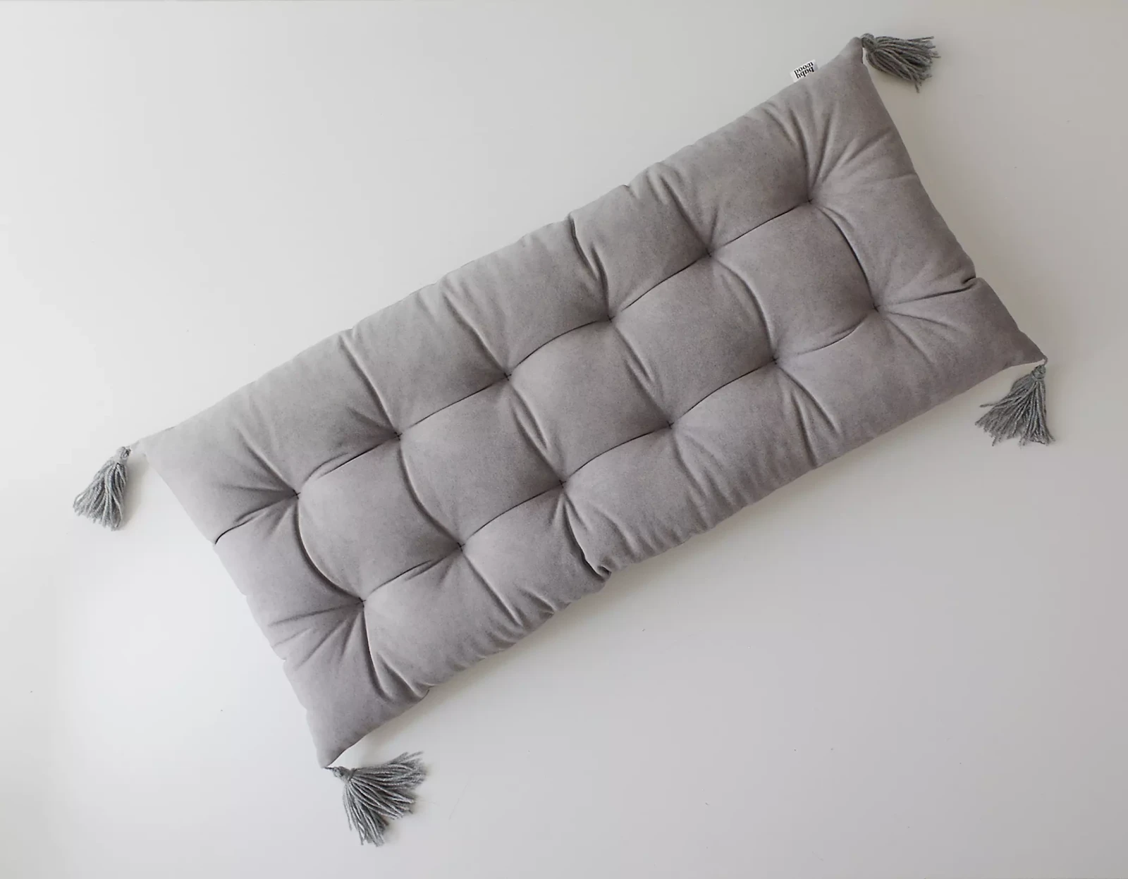 poduszka szara babywood grey pillow.webp
