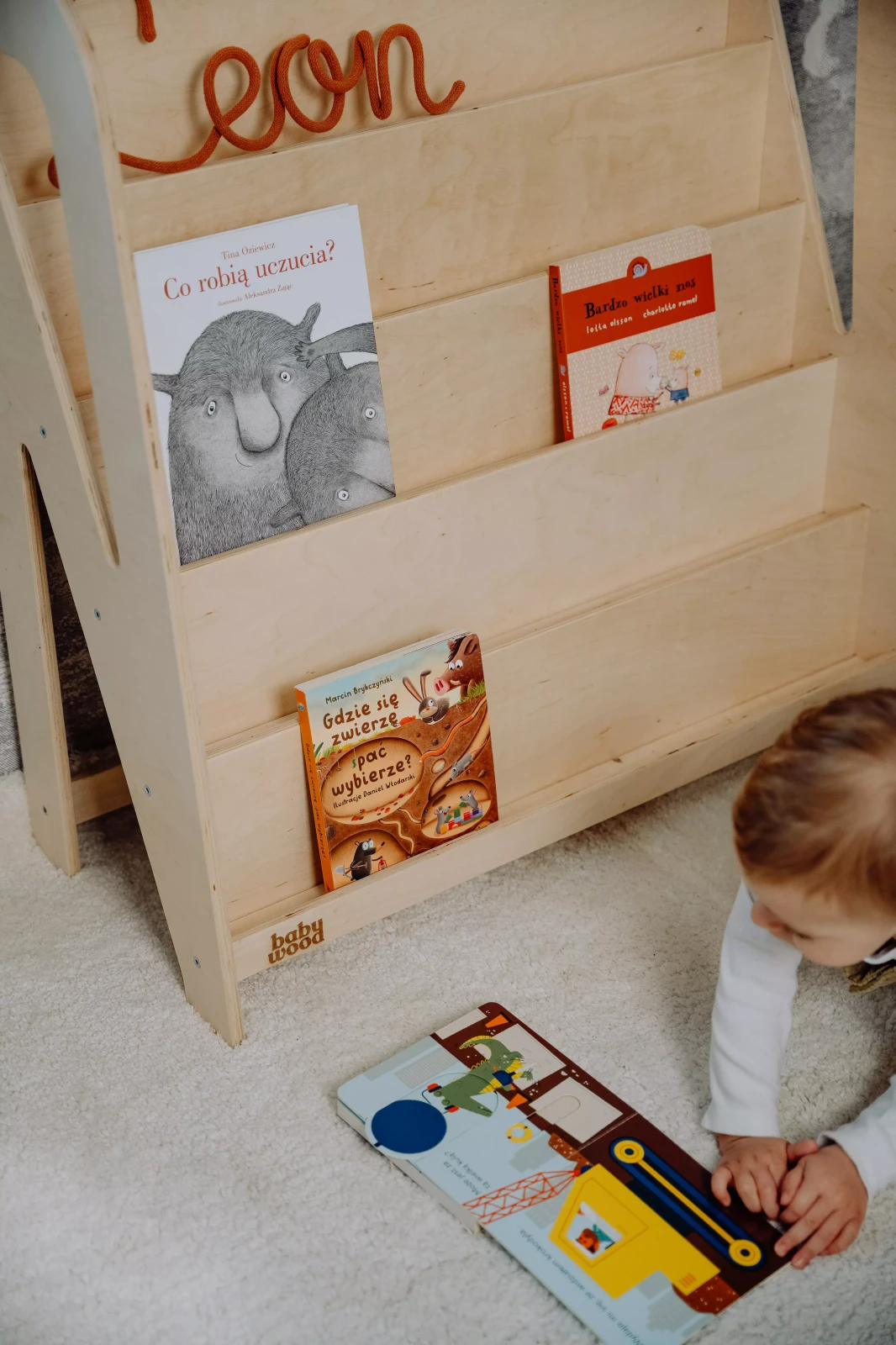 drewniane biblioteczki babywood