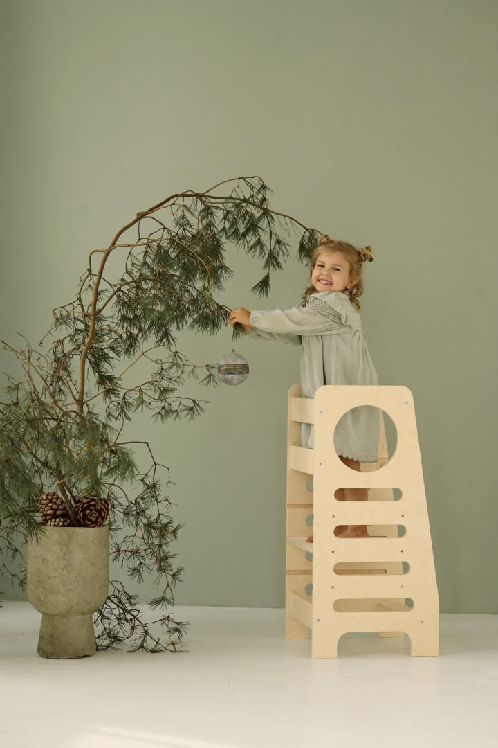 Kitchen Helper Klasyczny M Naturalny - Święta w Babywood (2).webp