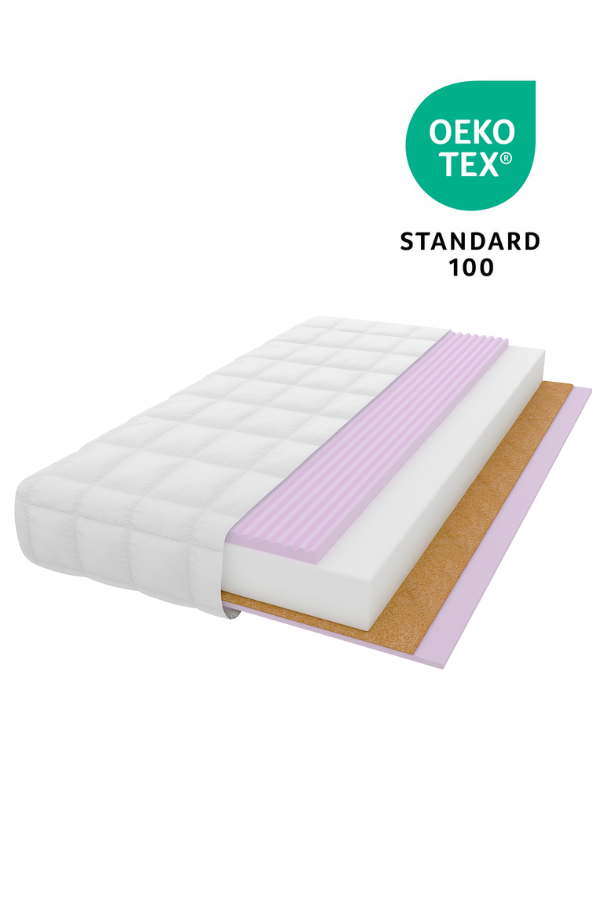 materac dla dzieci 6 warstwowy oeko tex