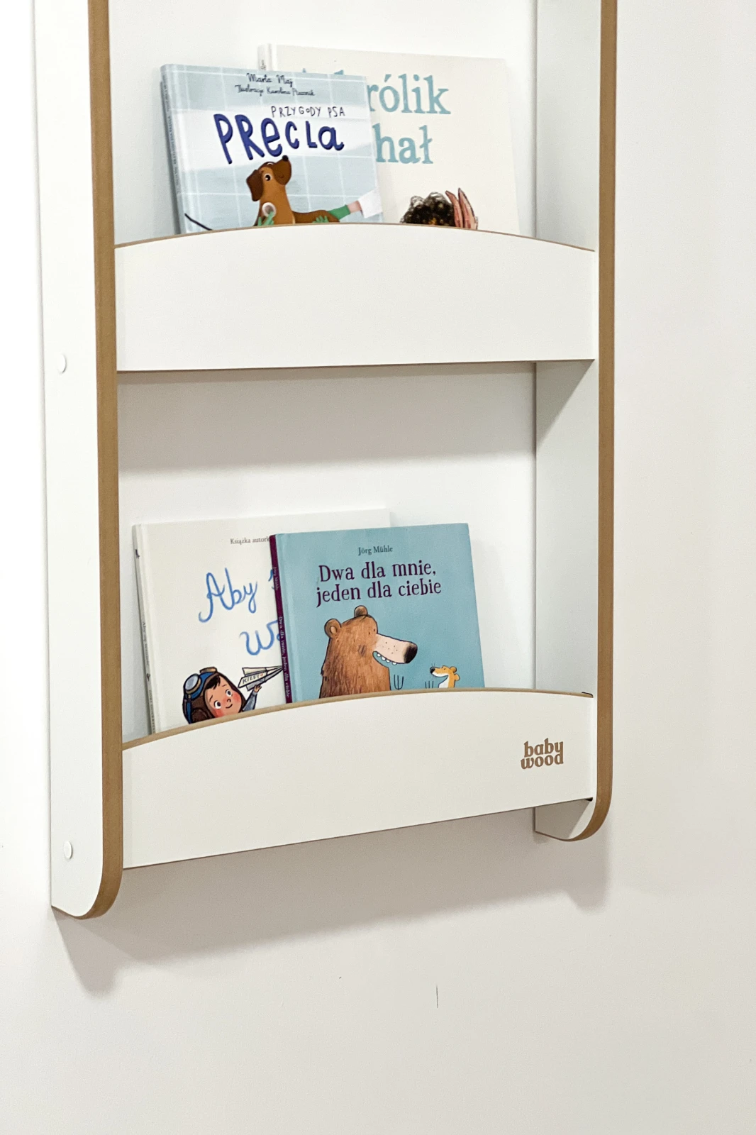 Regał na książeczki i dekoracje Babywood