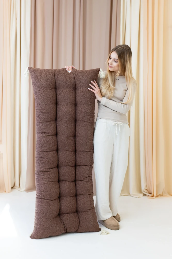 Miękka poduszka XL do bujaka Babywood – Bouclé