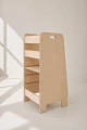 Stabilny Kitchen Helper Montessori dla dzieci z bezpieczną konstrukcją BabyWood