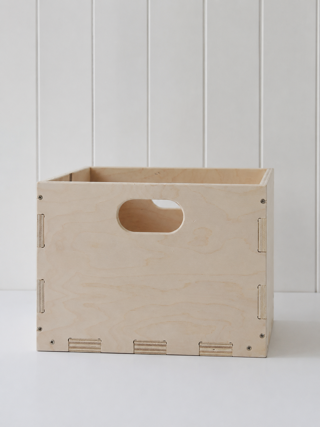 Drewniany organizer na zabawki Babywood