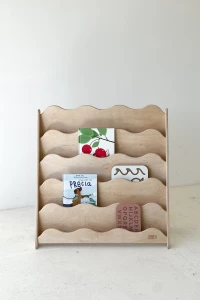 OUTLET Biblioteczka WAVE M naturalna