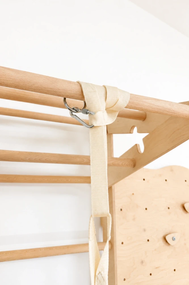 Hamak dla dzieci Babywood - materiałowa huśtawka kokon