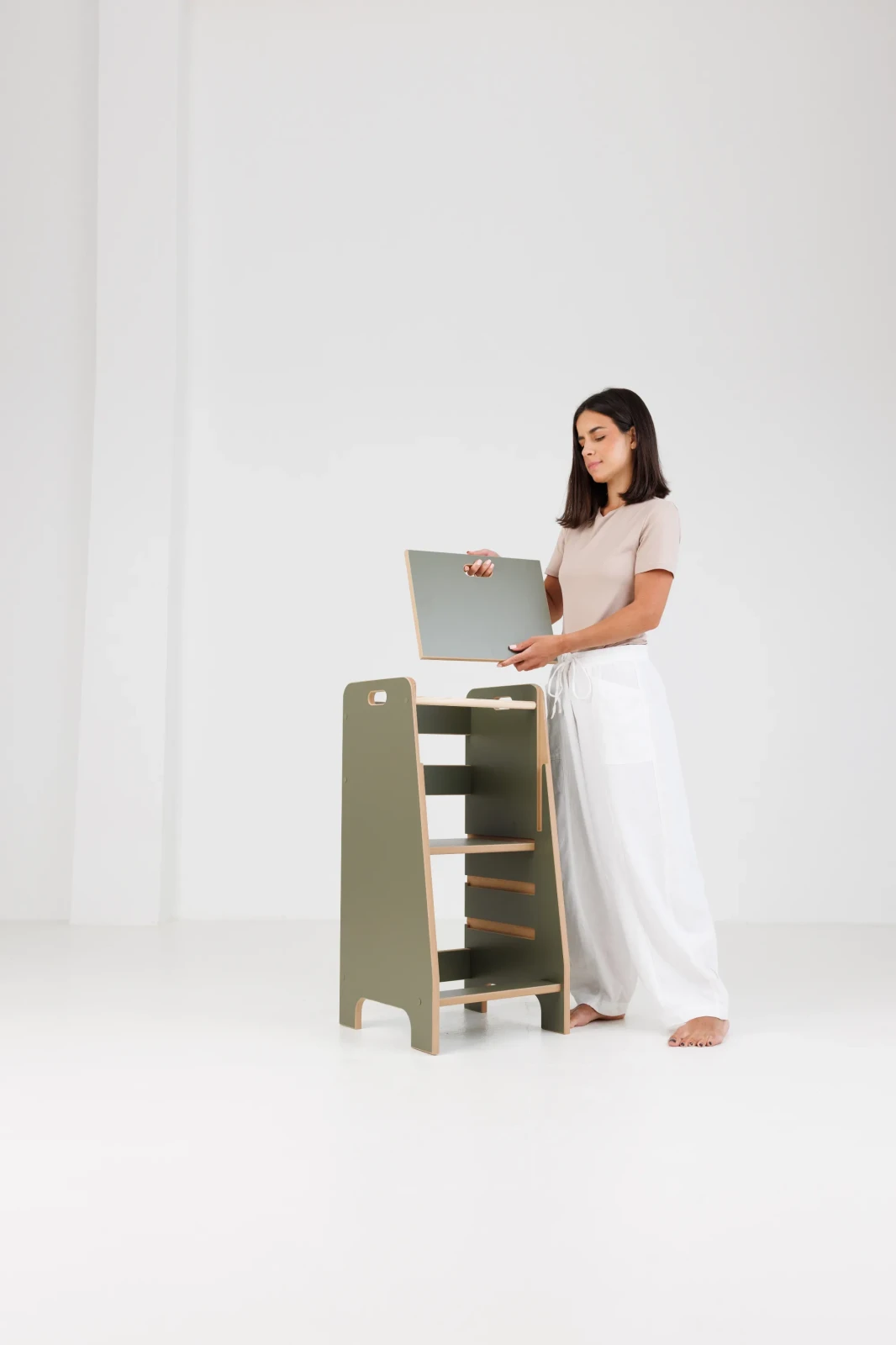 Drewniany Kitchen Helper Comfort