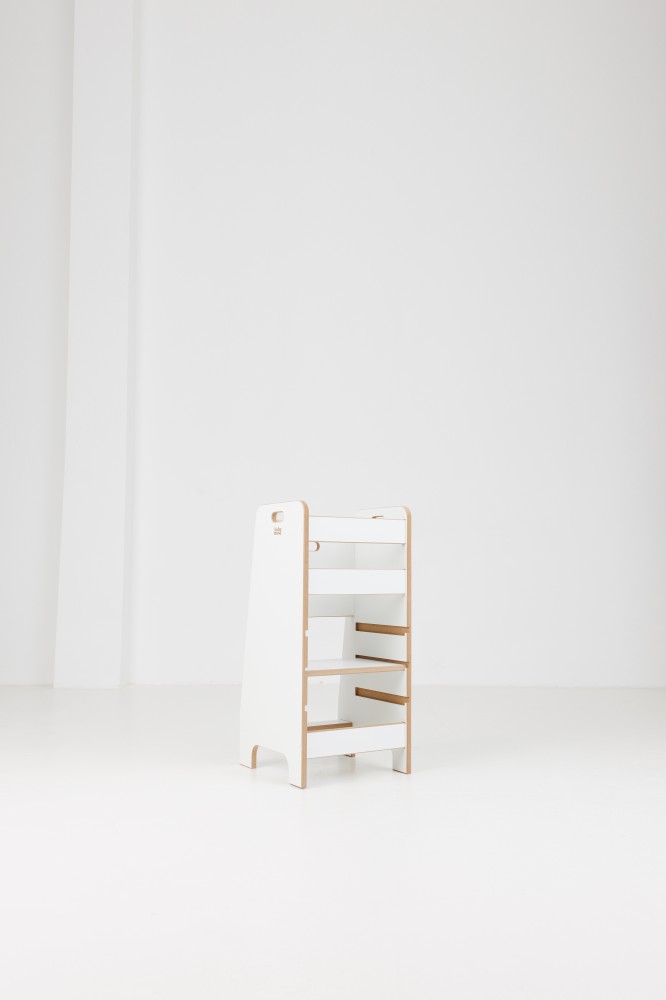 wieża Montessori biała