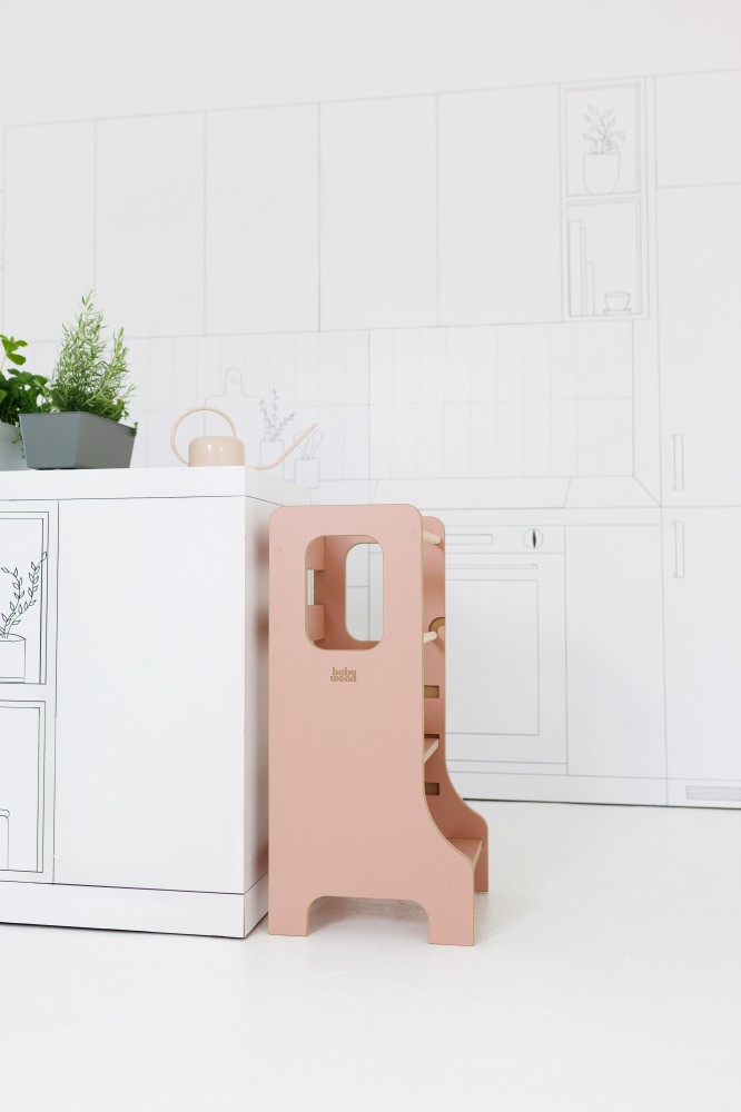 kitchen helper różowy
