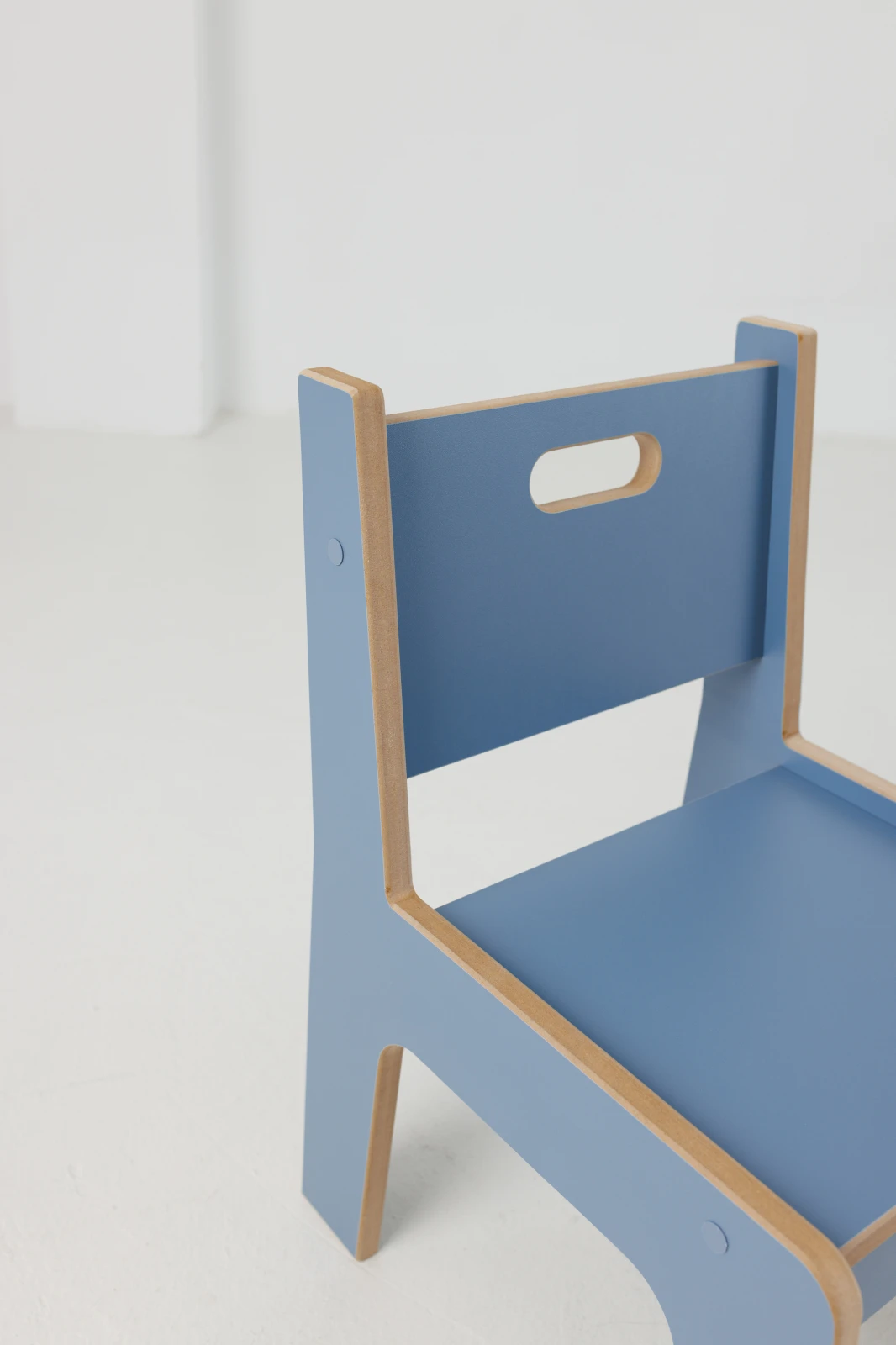 Krzesełko L błękitne
