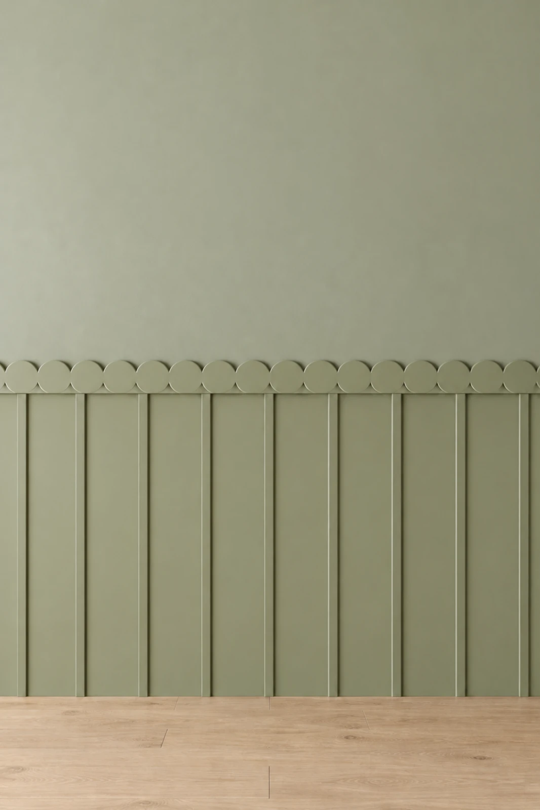 Minimalistyczna oliwkowa ściana .png